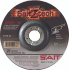 9" x 1/4" x 7/8" Z24R T27 Grinding Wheel | Sait Z-Tech 22606