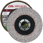 5" x 7/8" Flap Disc for Aluminum Type 29 Conical | 40 Grit T29 | LVA CFCAS50S040AP