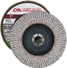 7" x 7/8" Flap Disc for Aluminum Type 29 Conical | 60 Grit T29 | LVA CFCAS70S060AP