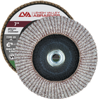 7" x 5/8"-11 Threaded Flap Disc for Aluminum Conical | 40 Grit T29 | LVA CFCAS70S040AP