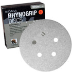 5" 5 Hole Rhynogrip Hook & Loop Discs (Box of 50) | 220 Grit AO Plus | Indasa 54-220