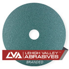 4" x 5/8" Premium Resin Fiber Discs (Box Qty: 25) | 24 Grit Zirconia | LVA  RF40ZA-024LVA