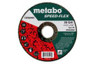 Metabo 655833000 - Rigid Fiber Disc, Speed-Flex, 4-1/2", 36 Grit, 7/8" Arbor, Type 29, Ceramic, Fiberglass Backing