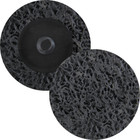 2" Non-Woven Quick Change Clean & Strip It Disc (Black / Coarse) | Type S