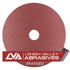 4.5" x 7/8" Select Resin Fiber Discs, 036 Grit, Aluminum Oxide | LVARF45AO036SEL