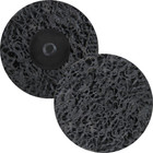 3" Non-Woven Quick Change Clean & Strip It Disc (Black / Coarse) | Type R (Roloc Compatible)