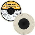 2" Quick Change Felt Polishing Mini Flap Disc | Type R | Wendt Abrasives 245683