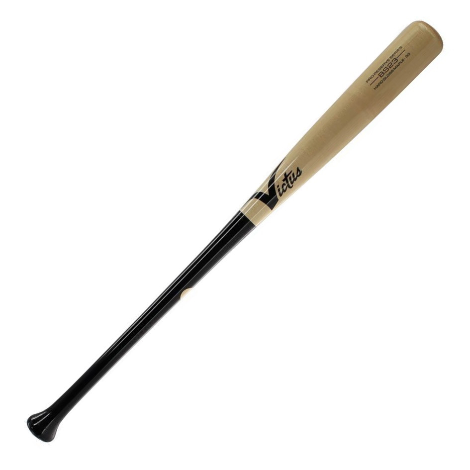 Victus BS23 Black Natural Maple Pro Reserve Wood Baseball Bat 33 inch 30 oz Ballgloves