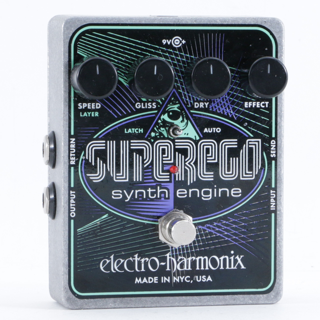 Electro-Harmonix SuperEgo Synthesizer Guitar Effects Pedal P-10437