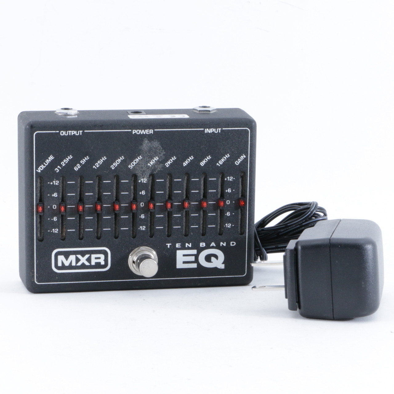 MXR M108 Ten Band EQ Guitar Effects Pedal & PSA P-10590