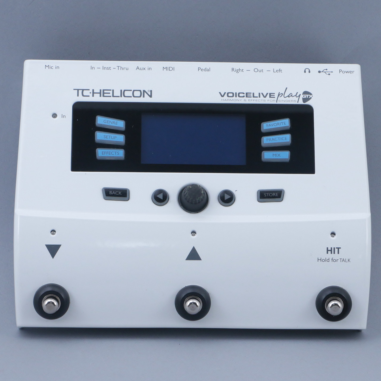 Tc Helicon Voicelive Play Gtx Vocal Effects Pedal No Power Supply P 114