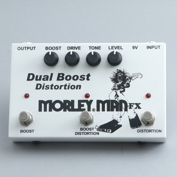 Morley Man FX Dual Boost Distortion Guitar Effects Pedal P-27271