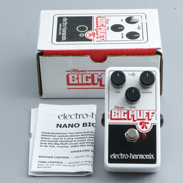 Electro-Harmonix Nano Big Muff Pi Fuzz Guitar Effects Pedal P-27638