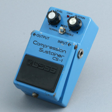 1980 Boss Japan CS-1 Compression Sustainer Guitar Effects Pedal P-27930