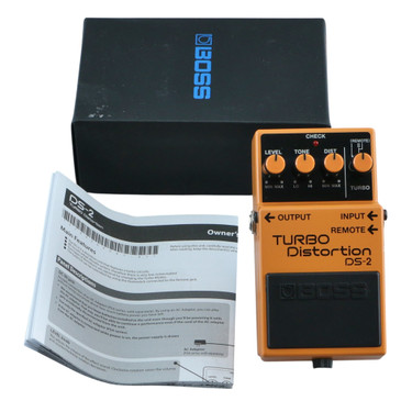 Boss DS-2 Turbo Distortion Guitar Effects Pedal P-28283