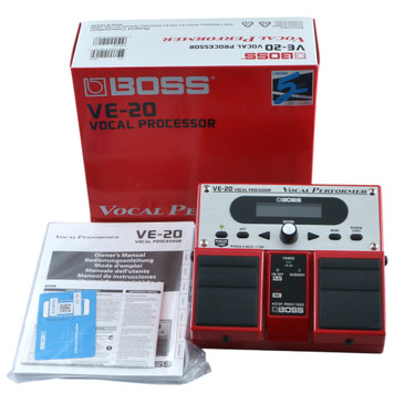 Boss VE-20 Vocal Performer Vocal Effects Pedal P-28463