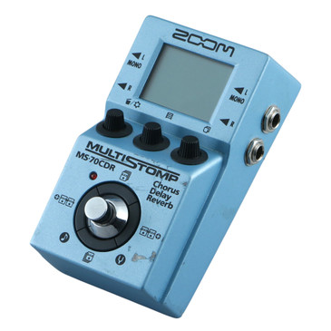 Zoom MS-70CDR Chorus / Delay / Reverb Guitar Multi-Effects Pedal P-28483