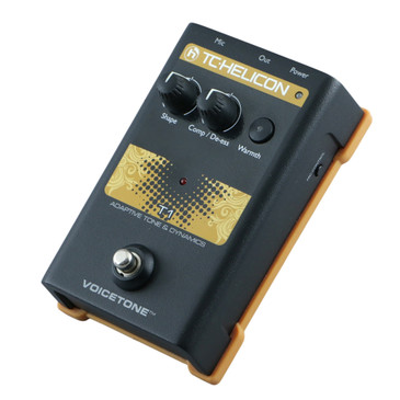 TC Helicon T1 Apaptive Tone & Dynamics Vocal Effects Pedal P-28647