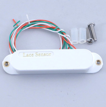Open Box Lace Sensor Gold Single Coil Guitar Pickup White