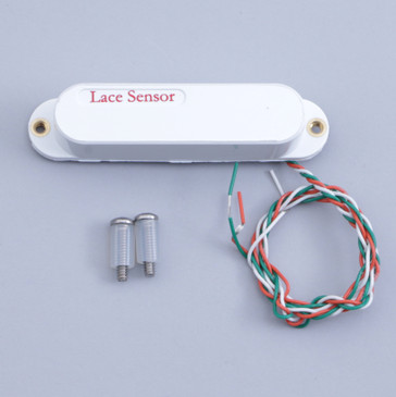 Open Box Lace Sensor Red Single Coil Bridge Guitar Pickup White