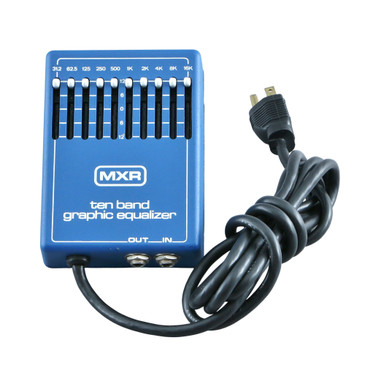 MXR Ten Band Graphic Equalizer Guitar Effects Pedal P-28816