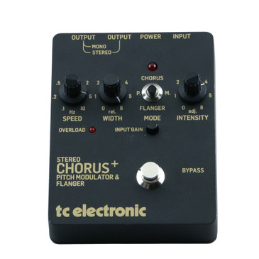 TC Electronic Stereo Chorus+ Modulation Guitar Effects Pedal P-29098