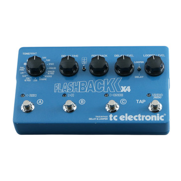 TC Electronic Flashback X4 Delay / Looper Guitar Effects Pedal P-29269