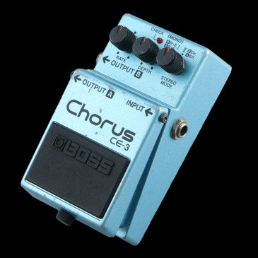 1985 Boss Japan CE-3 Chorus Guitar Effects Pedal P-29490