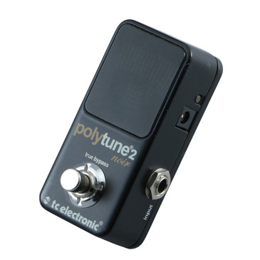 TC Electronic Polytune 2 Mini Noir Tuner Guitar Effects Pedal P-29567
