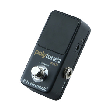 TC Electronic Polytune 2 Mini Noir Tuner Guitar Effects Pedal P-29578