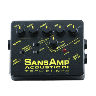 Tech 21 SansAmp Acoustic DI Guitar Effects Pedal P-29638