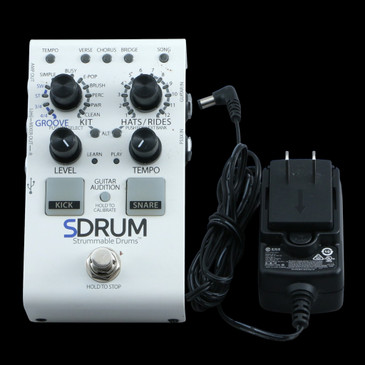 Digitech SDRum Strumable Drums Drum Machine Guitar Effects Pedal P-29636