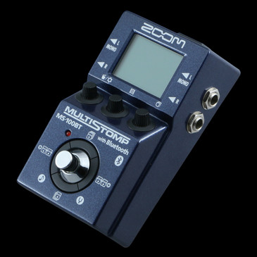 Zoom MS-100BT Multistomp Guitar Multi-Effects Pedal P-29675