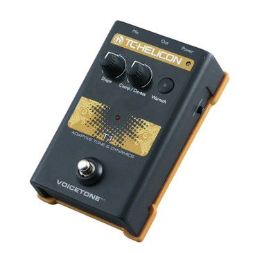 TC Helicon T1 Adapive Tone & Dynamics Vocal Effects Pedal P-29705