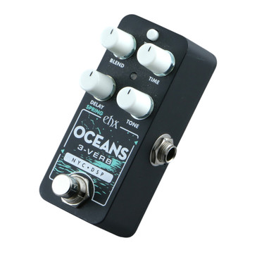 Electro-Harmonix Oceans 3-Verb Reverb Guitar Effects Pedal P-29804