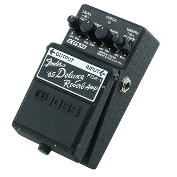 Boss FDR-1 '65 Deluxe Reverb Amp Guitar Effects Pedal P-29927