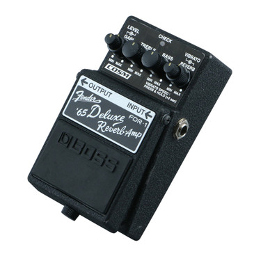 Boss FDR-1 '65 Deluxe Reverb Amp Overdrive Guitar Effects Pedal P-29958