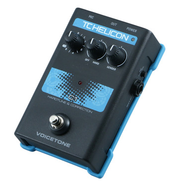 TC Helicon C1 Hardtune & Correction Vocal Effects Pedal P-29976