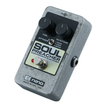 Electro-Harmonix Nano Soul Preacher Compressor / Sustainer Guitar Effects Pedal P-29971