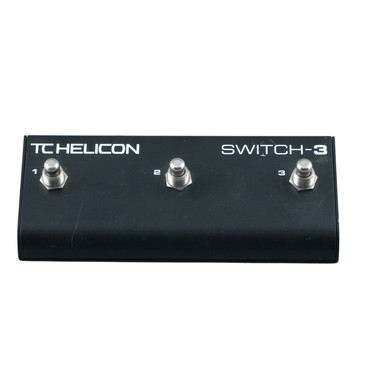 TC Helicon Switch-3 Guitar Effects Pedal Switch P-30048