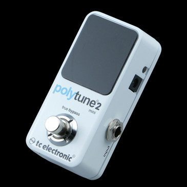TC Electronic Polytune 2 Mini Tuner Guitar Effects Pedal P-30040