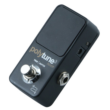 TC Electronic Polytune 3 Mini Noir Tuner Guitar Effects Pedal P-30130