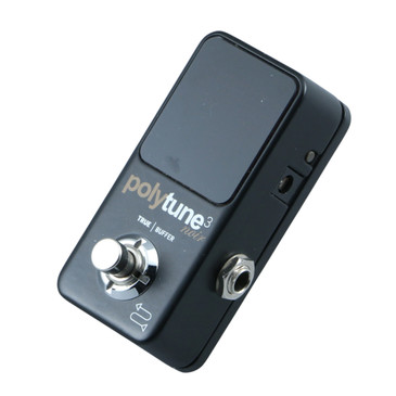 TC Electronic Polytune 3 Mini Noir Tuner Guitar Effects Pedal P-30129