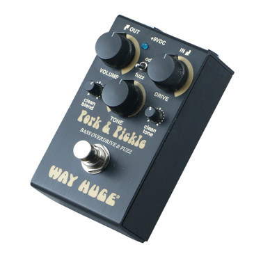 Way Huge Pork & Pickle Bass Overdrive & Fuzz Bass Guitar Effects Pedal P-30373