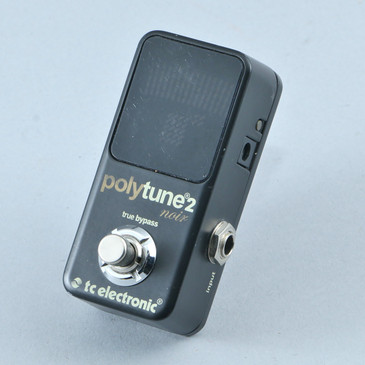 TC Electronic Polytune 2 Mini Noir Tuner Guitar Effects Pedal P-30446