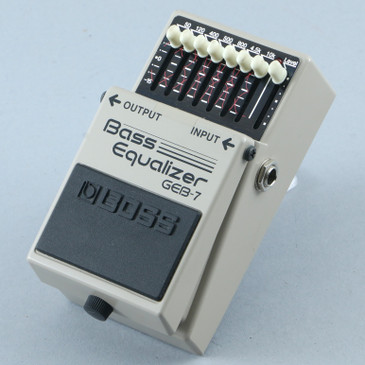 Boss GEB-7 Bass Equaizer Bass Guitar Effects Pedal P-30441