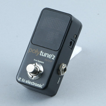 TC Electronic Polytune 2 Mini Noir Tuner Guitar Effects Pedal P-30482