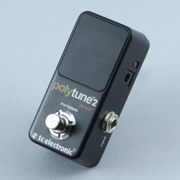 TC Electronic Polytune 2 Mini Noir Tuner Guitar Effects Pedal P-30501