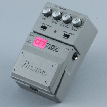 Ibanez CF7 Chorus / Flanger Guitar Effects Pedal P-30502