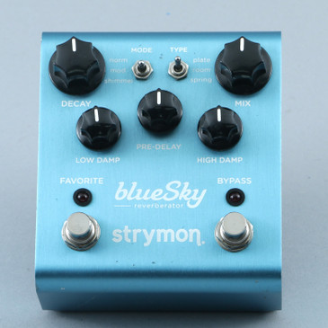 Strymon BlueSky Reverberator Reverb Guitar Effects Pedal P-30527